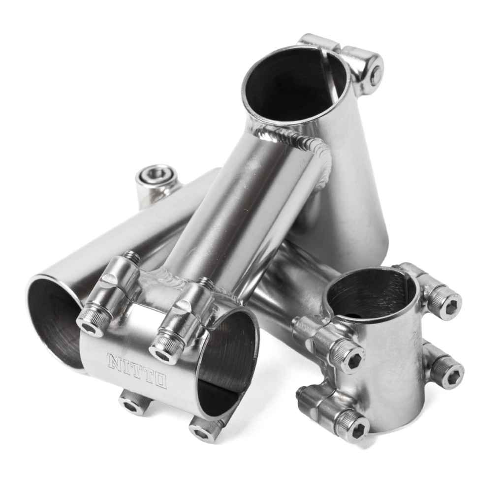 NITTO* high neck ahead stem (dull/25.4) - BLUE LUG ONLINE STORE