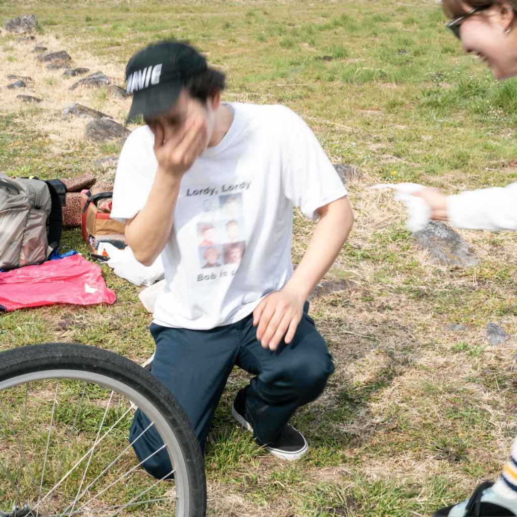 BLUE LUG* tissue pouch (x-pac teal) - BLUE LUG ONLINE STORE