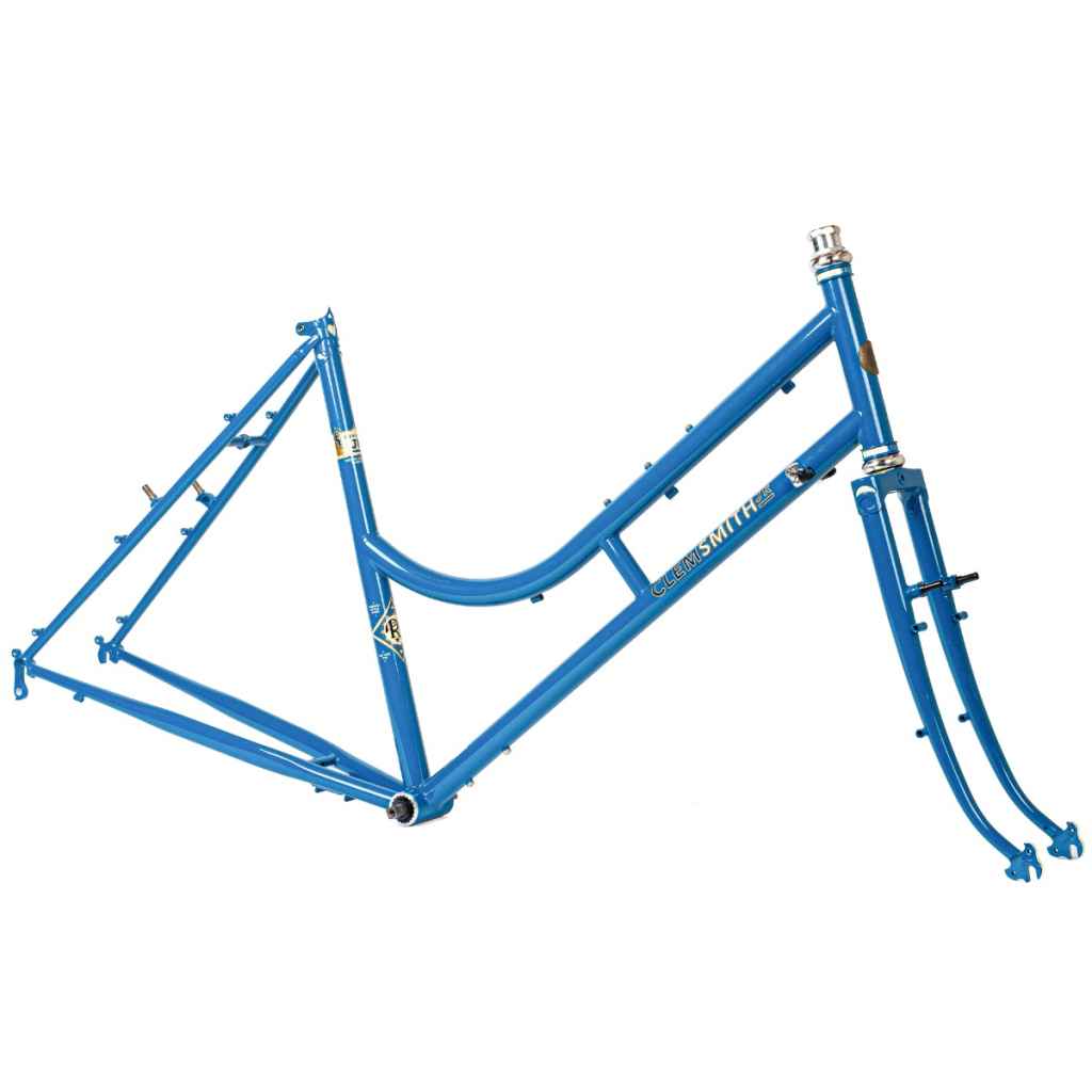 RIVENDELL* clem smith Jr. frame set (vince blue) - BLUE LUG ONLINE