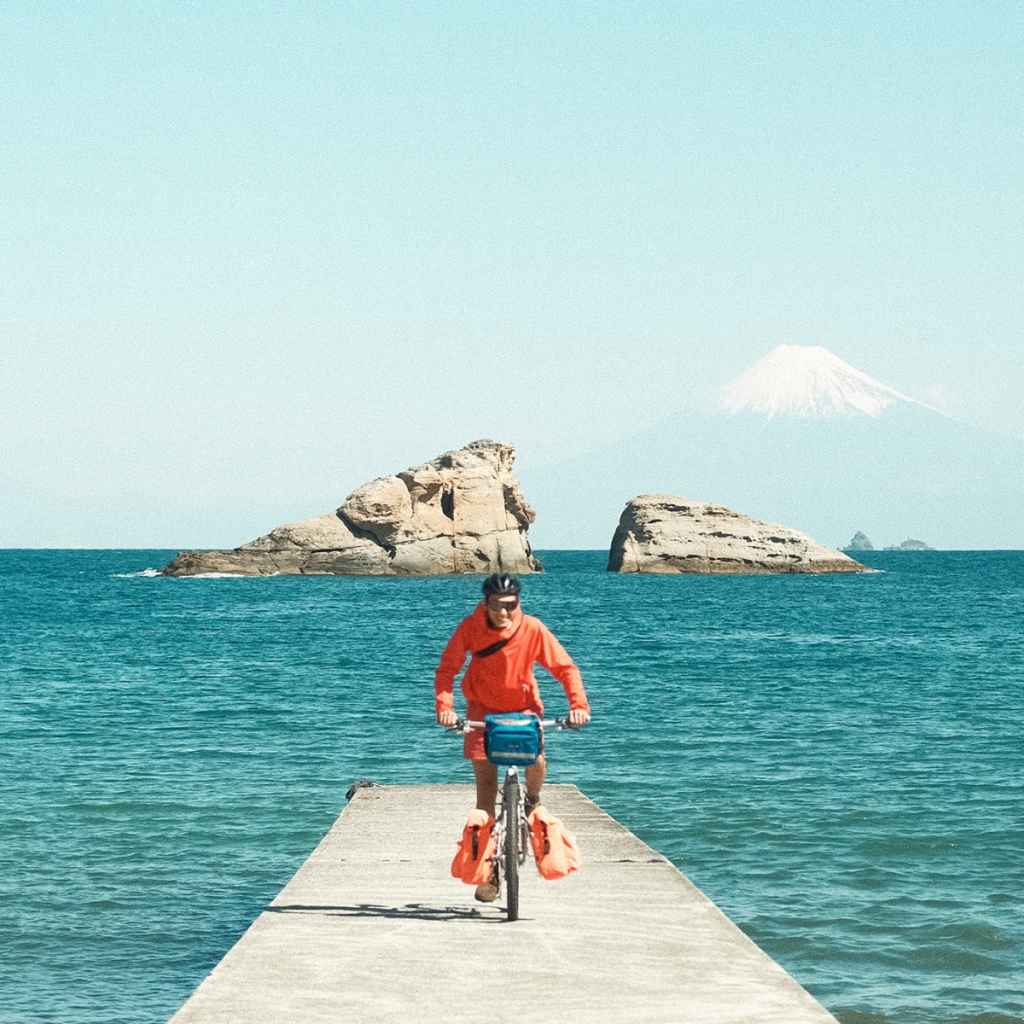 FAIRWEATHER* ultralight rain jacket (orange) - BLUE LUG ONLINE STORE
