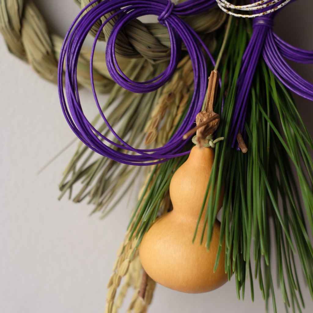 SAI BOTANICAL WORKS* 2026 お正月飾り (purple) - BLUE LUG ONLINE STORE