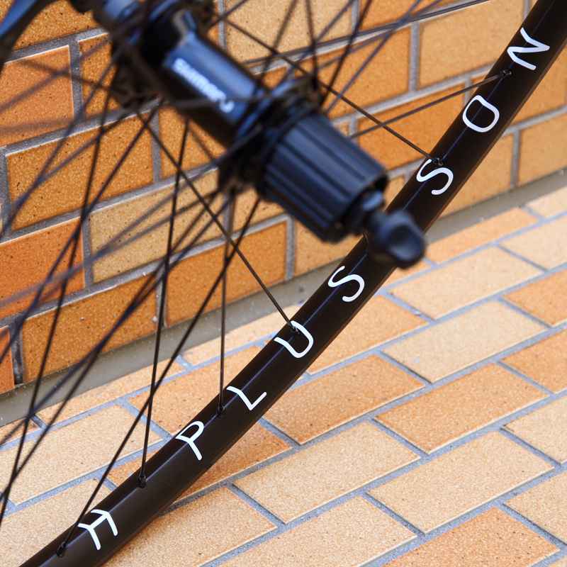 【メーカー直送】 H PLUS SON* archetype road wheel (black) - BLUE LUG ONLINE STORE パーツ