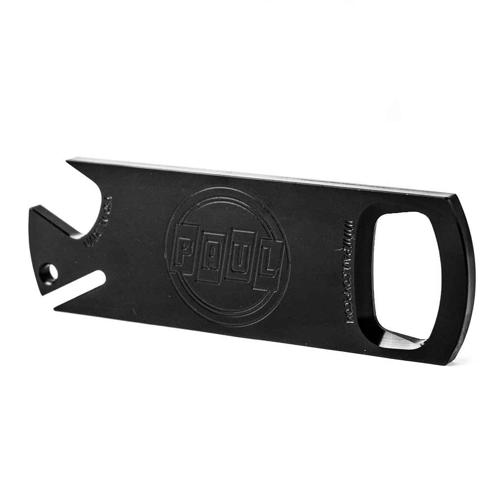 PAUL* bottle opener (black) - BLUE LUG ONLINE STORE