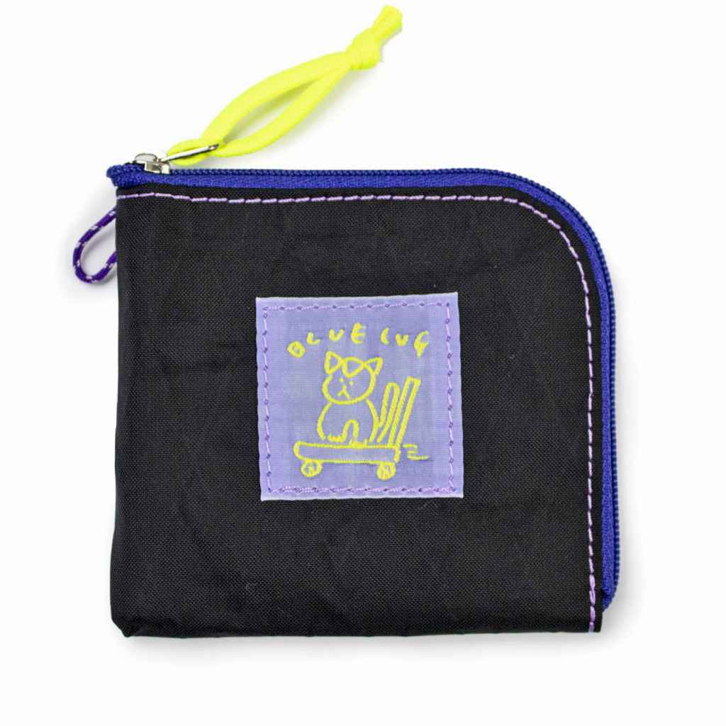 【レアカラー】LOMO LC-A ブルー　青 BLUE LUG* L-wallet (x-pac black/purple) - BLUE LUG ONLINE STORE