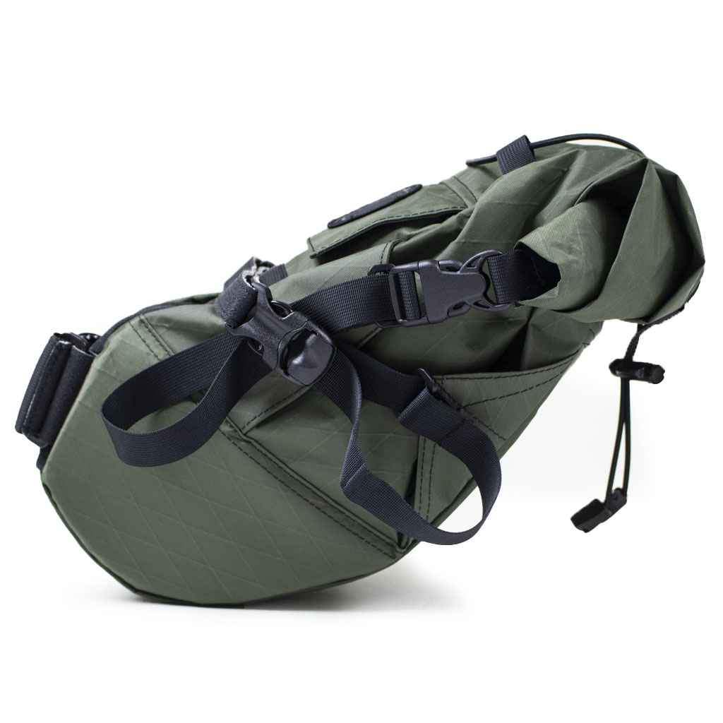 FAIRWEATHER* seat bag (x-pac olive) - BLUE LUG ONLINE STORE