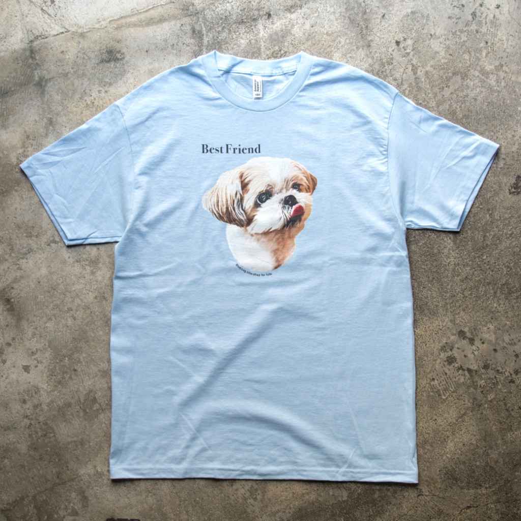 BLUE LUG* best friend t-shirt for futa (powder blue) - BLUE