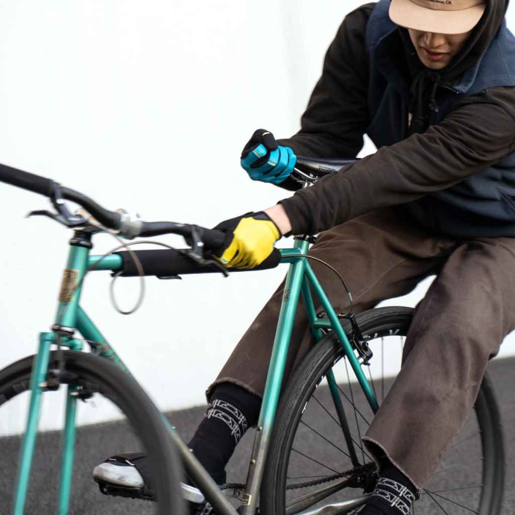 Giro MASH 自転車用グローブ オレンジと黒 GIRO/ジロ】サイクルグローブ（ロード用 / マウンテンバイク用