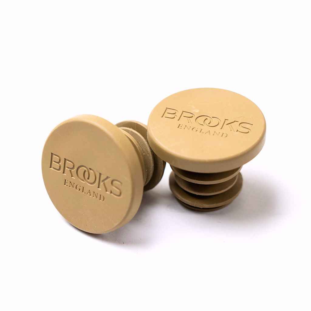 BROOKS* rubber end plugs (natural) - BLUE LUG ONLINE STORE
