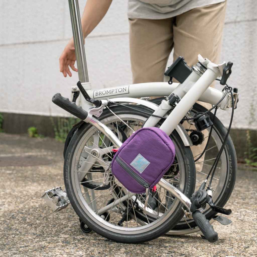 BLUE LUG* bike pocket (blue) - BLUE LUG ONLINE STORE