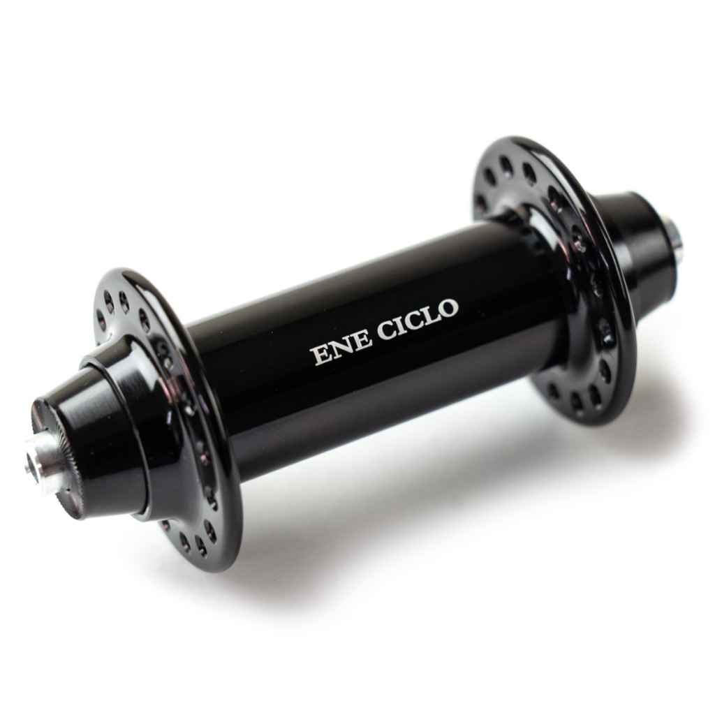 ENE CICLO* road hub front (black) - BLUE LUG ONLINE STORE