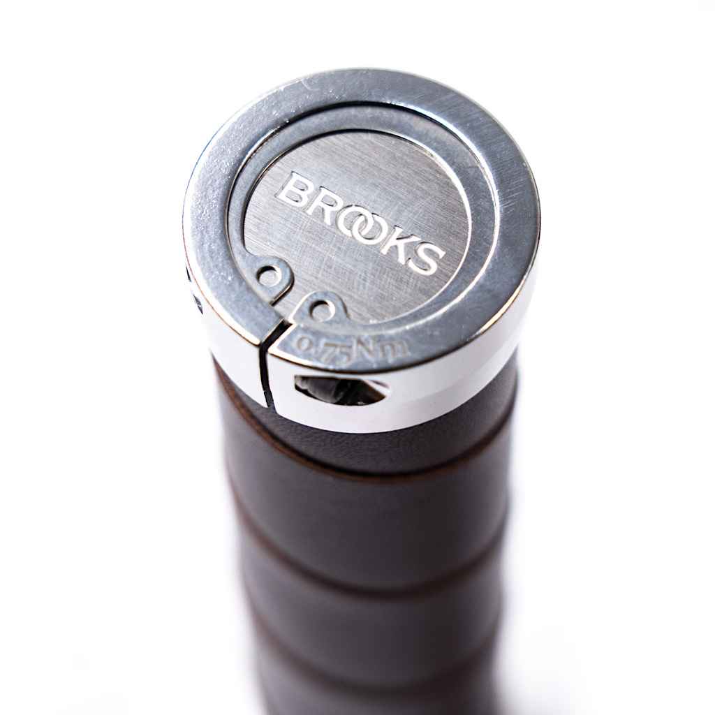 BROOKS* slender leather grip (violet) - BLUE LUG ONLINE STORE