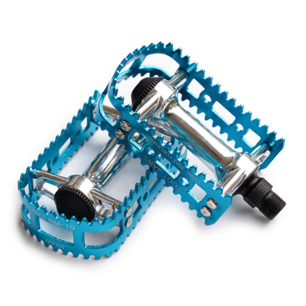 MKS bm-10 CMWC limited (限定) MKS* FOOT JAWS bm-10 CMWC limited (silver/ocean blue cage
