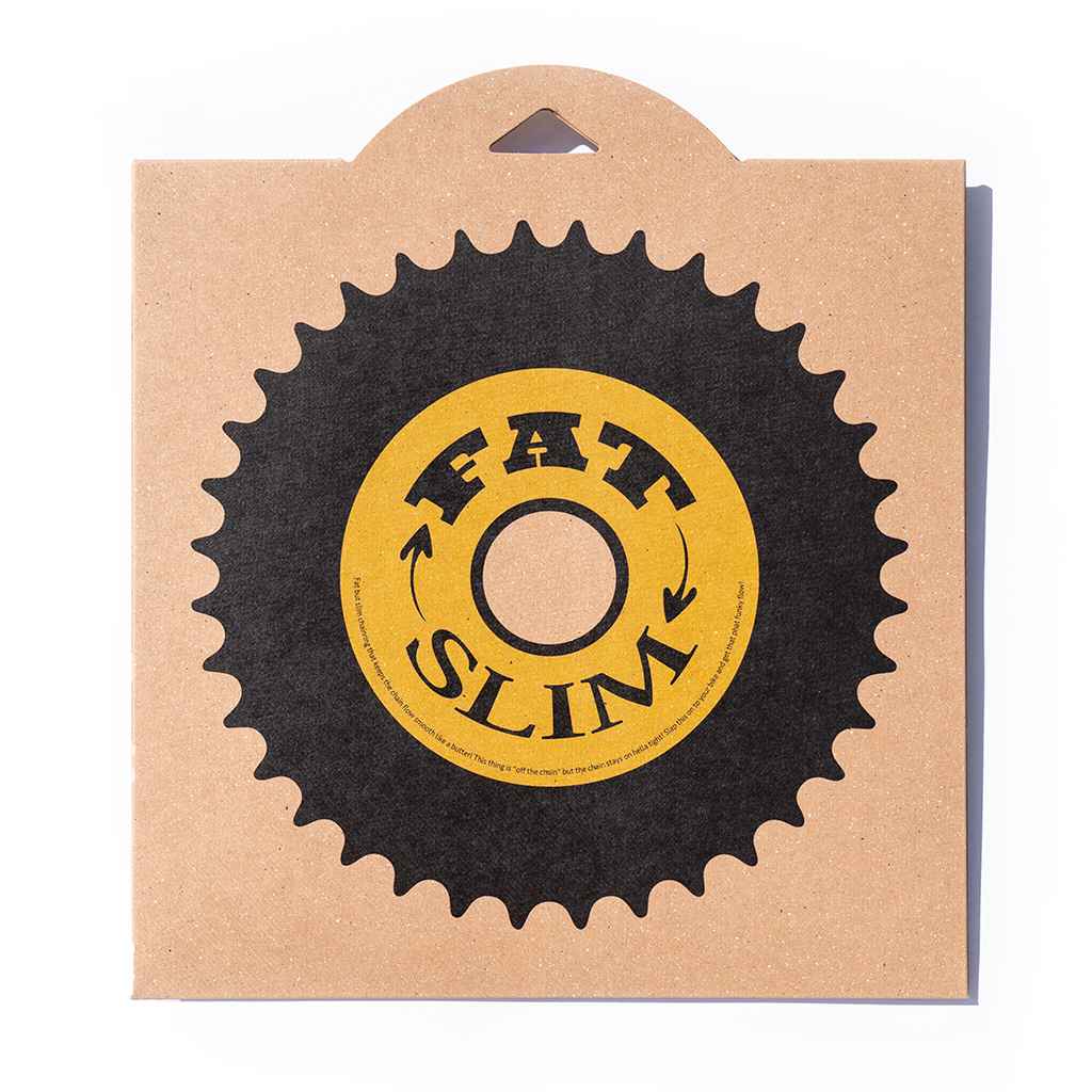 BLUE LUG* fat slim chainring (silver) - BLUE LUG GLOBAL