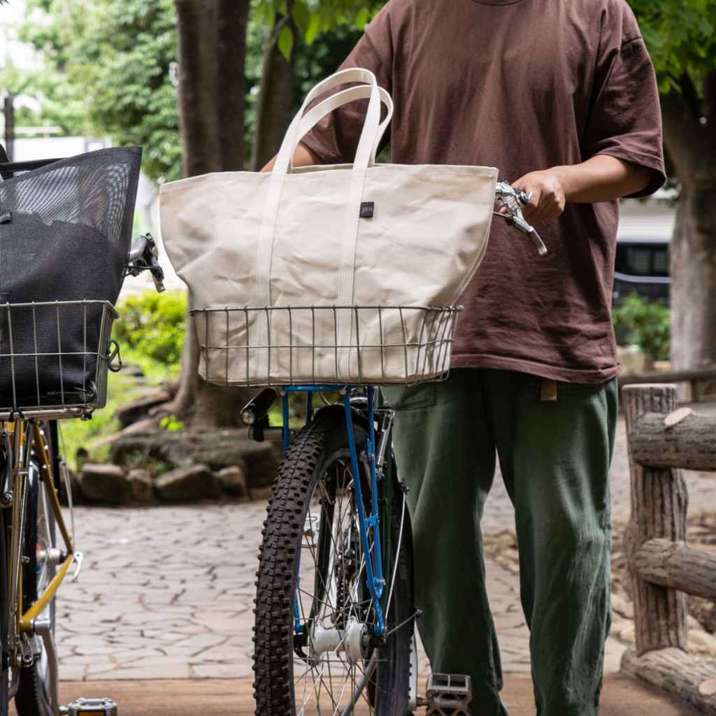 BLUE LUG* max tote (canvas natural) - BLUE LUG ONLINE STORE