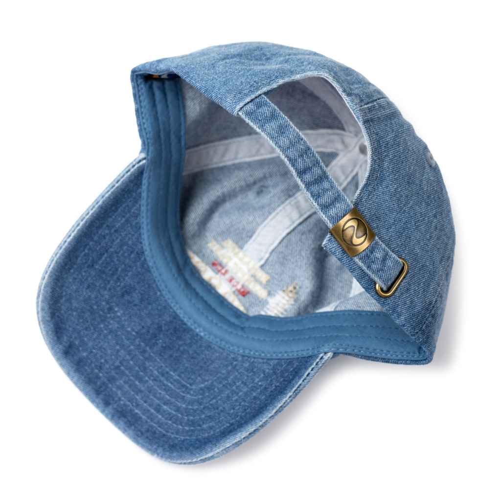 ロ様専用 1/2 oMAキャップ ブルー oMA NY NY HAT (BLUE)