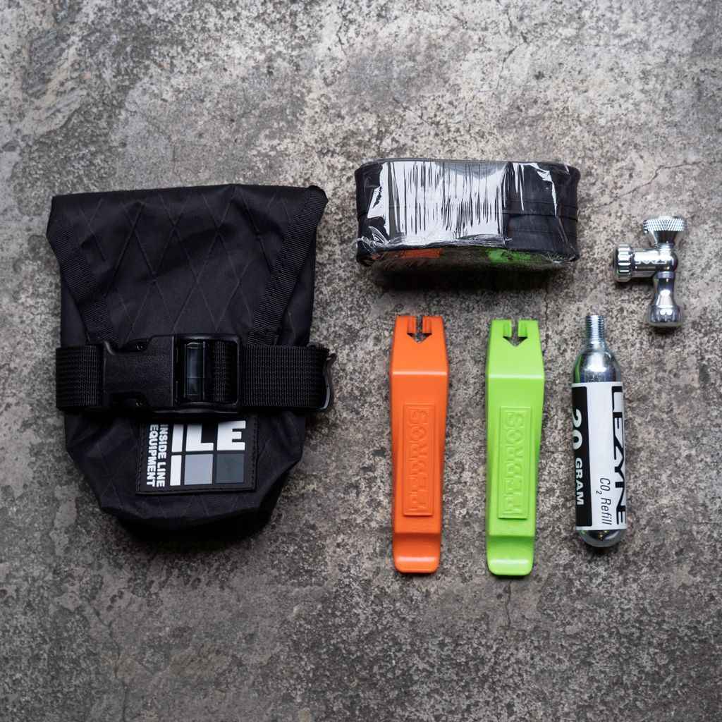 ILE* seat bag (waxed tan) - BLUE LUG ONLINE STORE