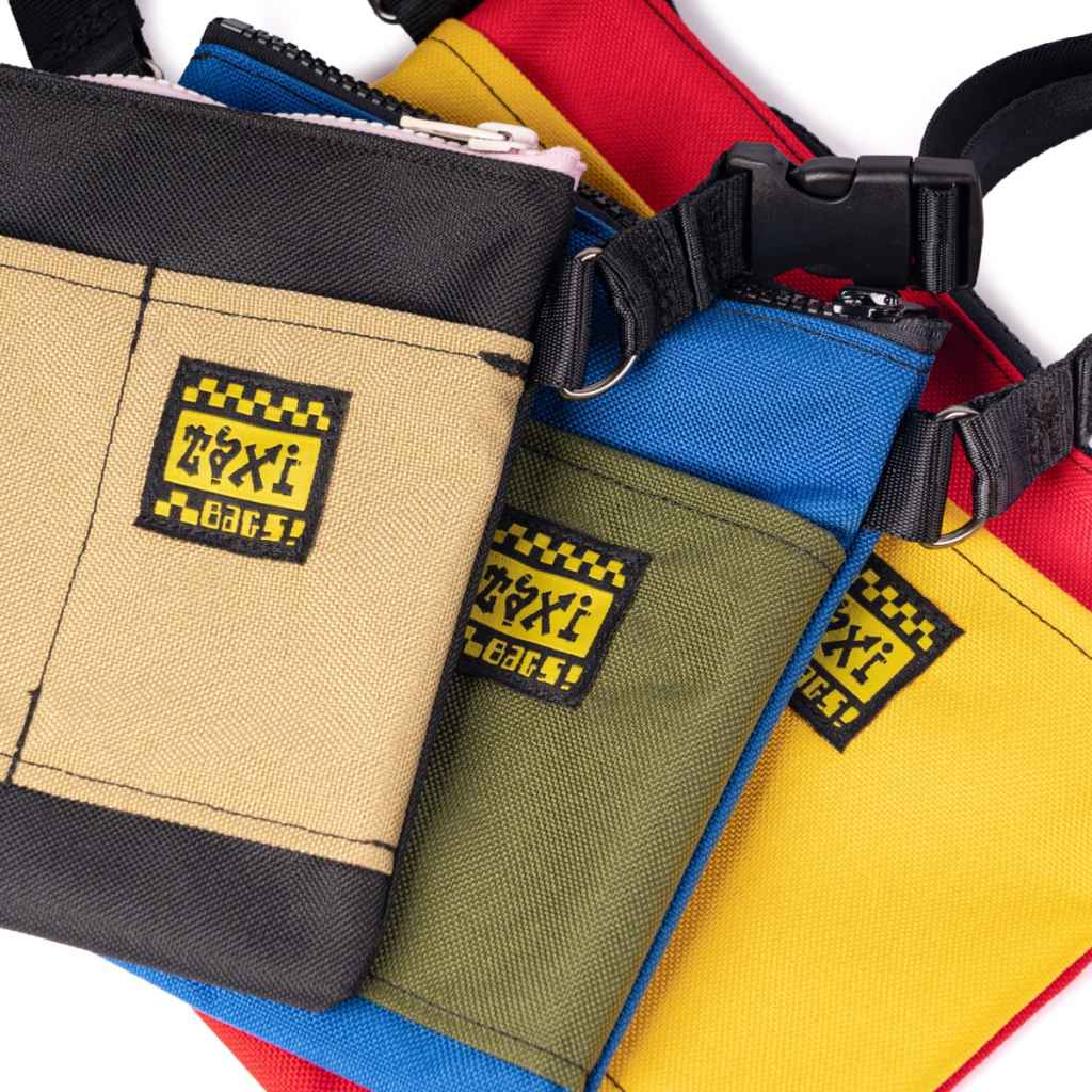 TAXI BAGS* pouch with strap (L/red/coyote) - BLUE LUG ONLINE STORE