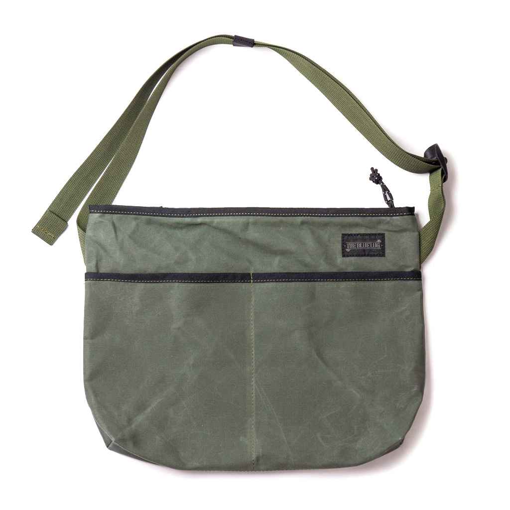 BLUE LUG* stroll sacoche (wax olive) - BLUE LUG ONLINE STORE