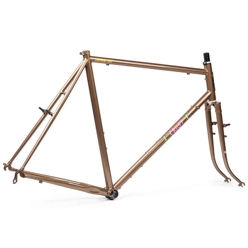 CRUST BIKES* canti brake lightning bolt frame (champagne) - BLUE