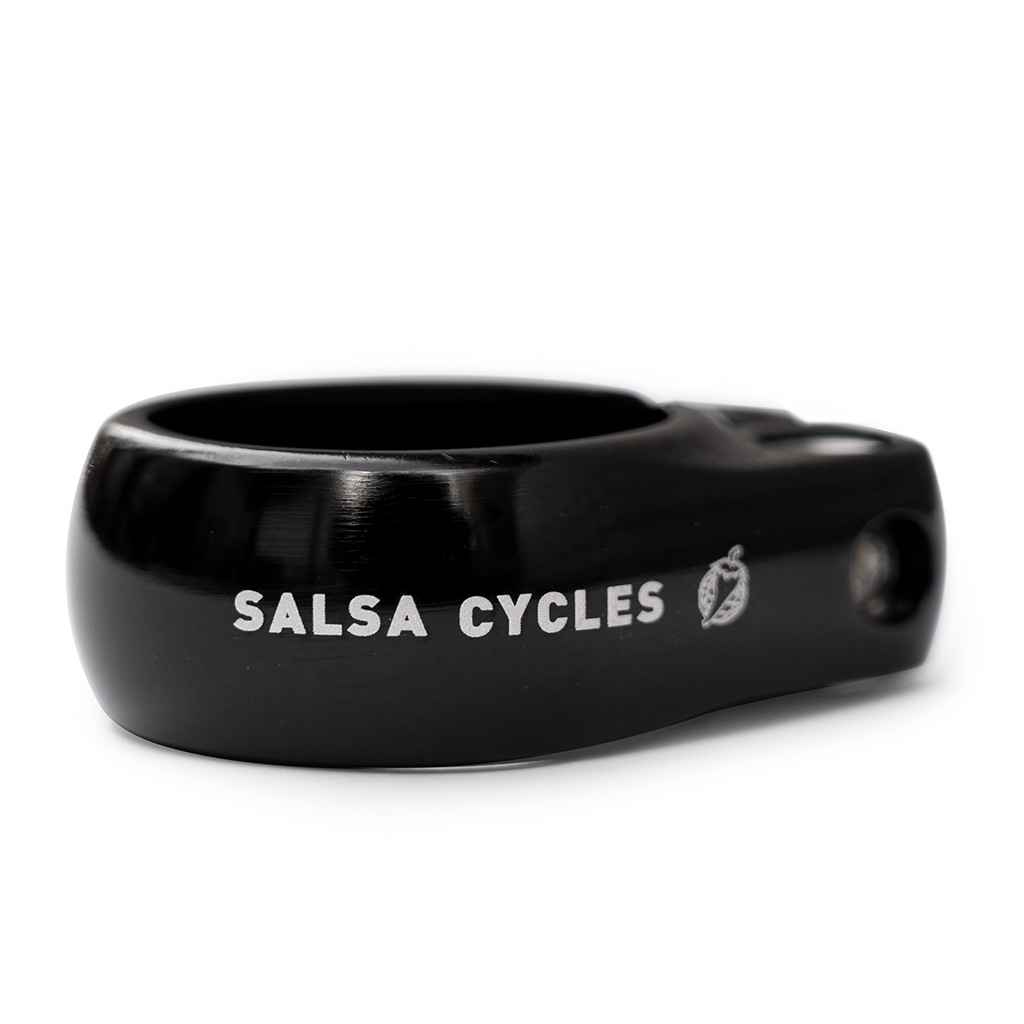 SALSA CYCLES* lip-lock clamp (black) - BLUE LUG ONLINE STORE