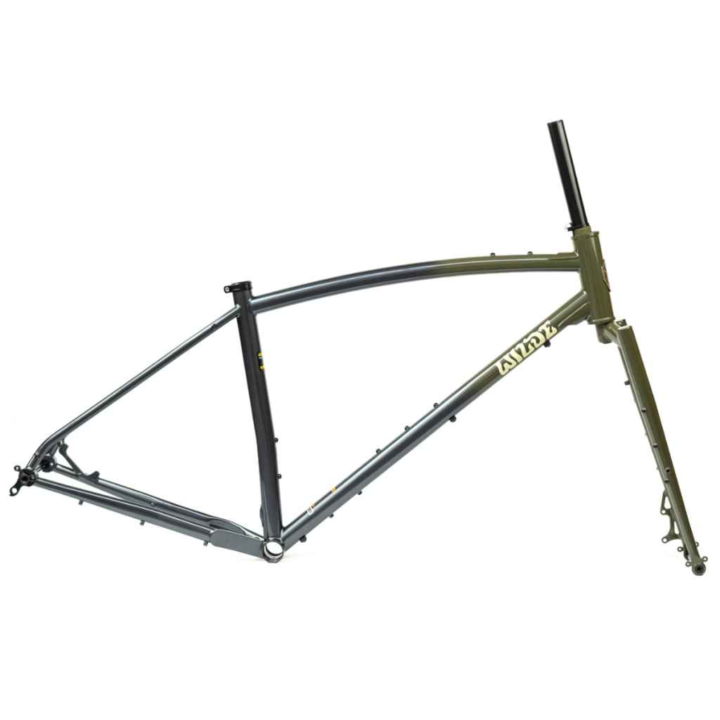 WILDE* supertramp frame (sparkly green/gray) - BLUE LUG ONLINE STORE