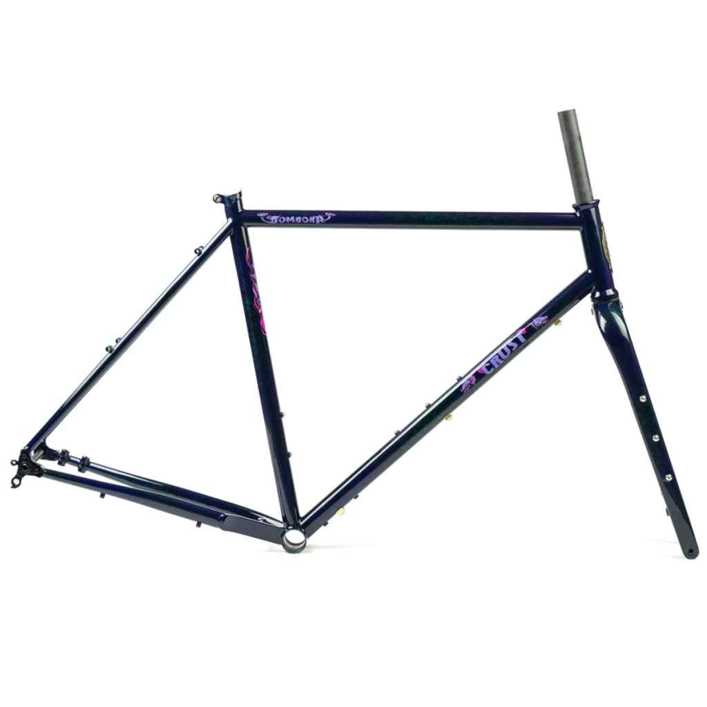 *CRUST BIKES* bombora celos フレームセット CRUST BIKES* bombora CELOS frame (pastel violet) - BLUE LUG