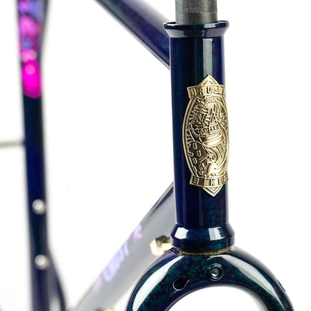 *CRUST BIKES* bombora celos フレームセット CRUST BIKES* bombora CELOS frame (pastel violet) - BLUE LUG