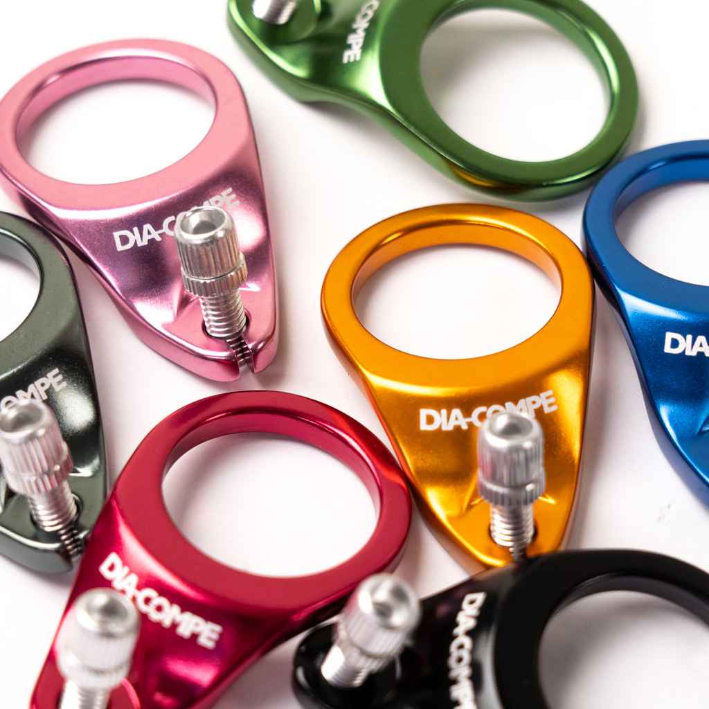 DIA-COMPE* 1 1/8 cable hanger BL special (blue) - BLUE LUG ONLINE