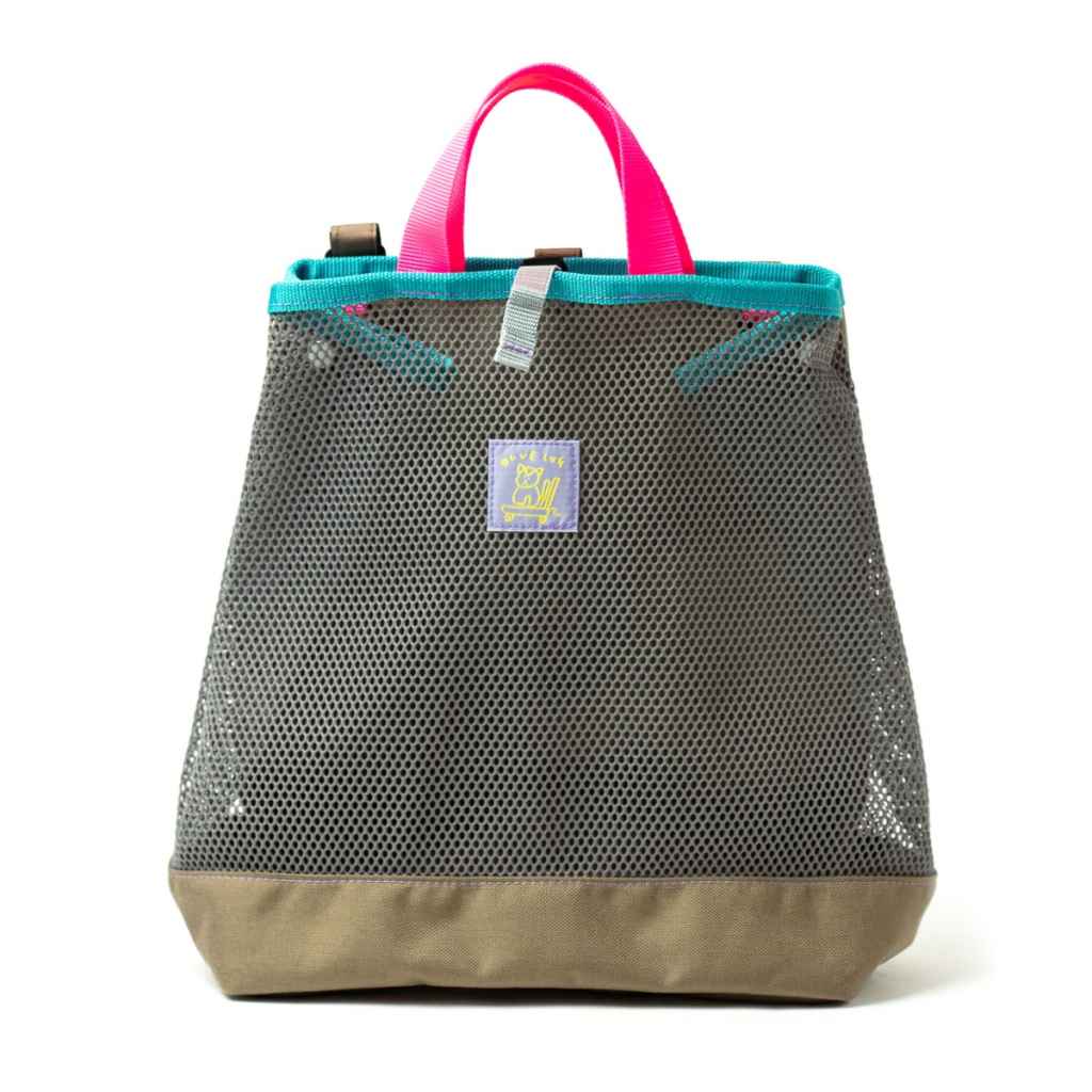 BLUE LUG* 3way pannier (mesh grey) - BLUE LUG ONLINE STORE BLUE LUG* 3way pannier (mesh grey) - BLUE LUG ONLINE STORE