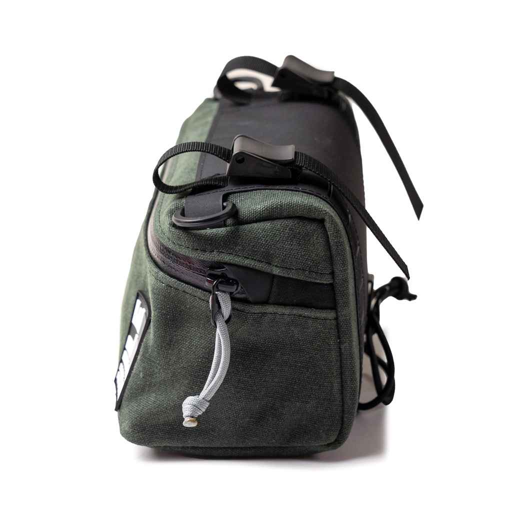 ILE* pilot bar bag (waxed/forest) - BLUE LUG ONLINE STORE