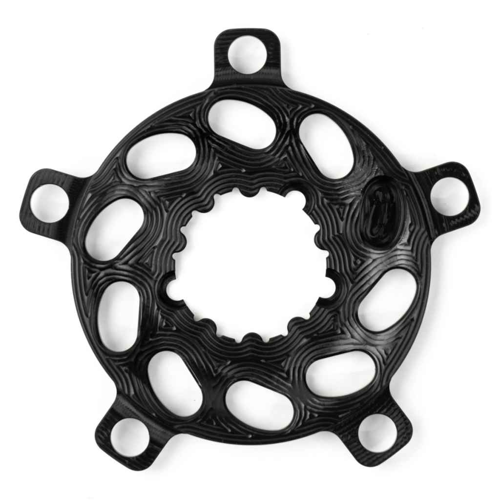 IGNITE COMPONENTS* inferno chainring spider (black) - BLUE