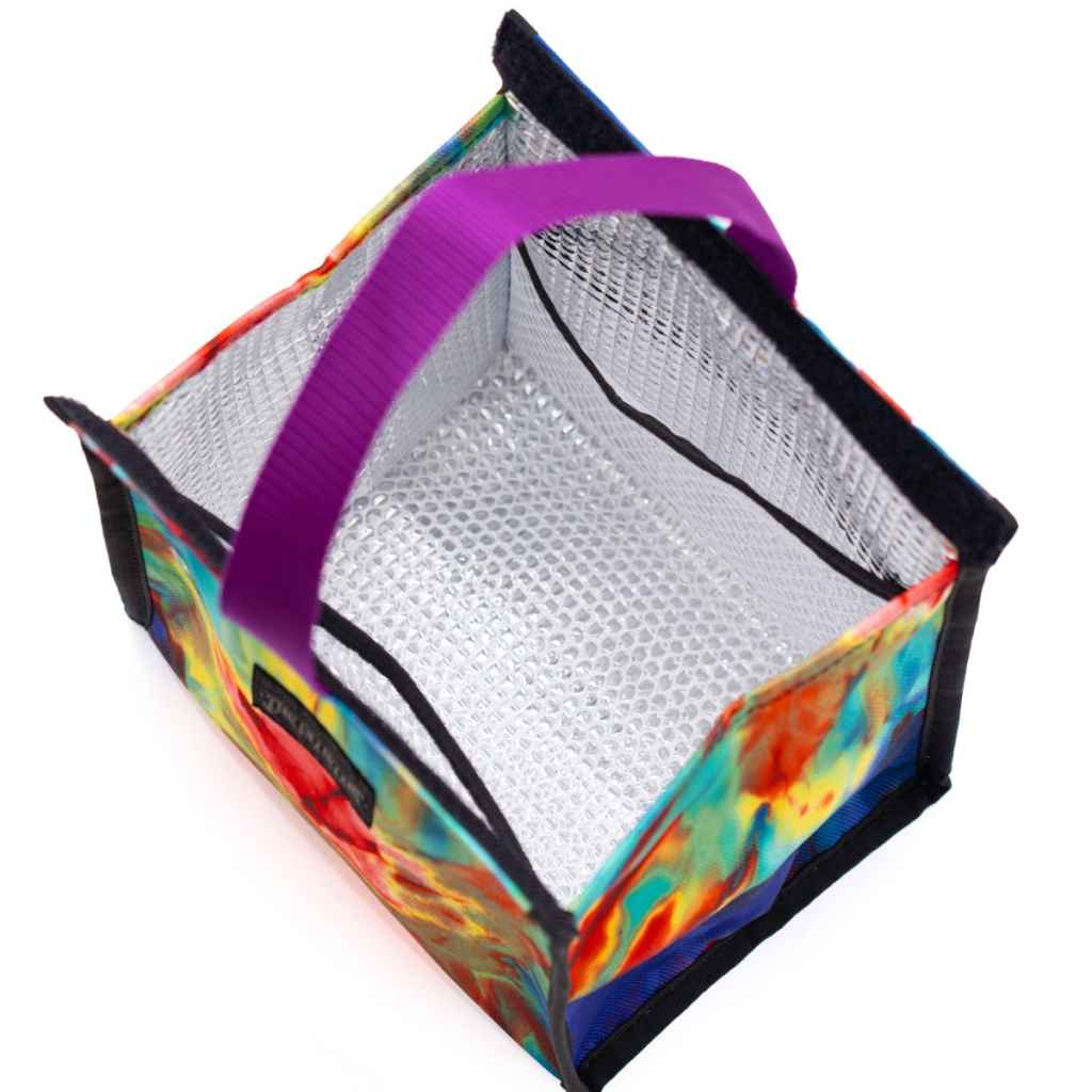 BLUE LUG* cooler bag (tiedye/purple) - BLUE LUG ONLINE STORE