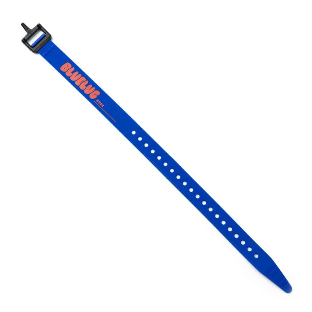 VOILE* nylon buckle strap BL special 15inch (blue/red) - BLUE LUG