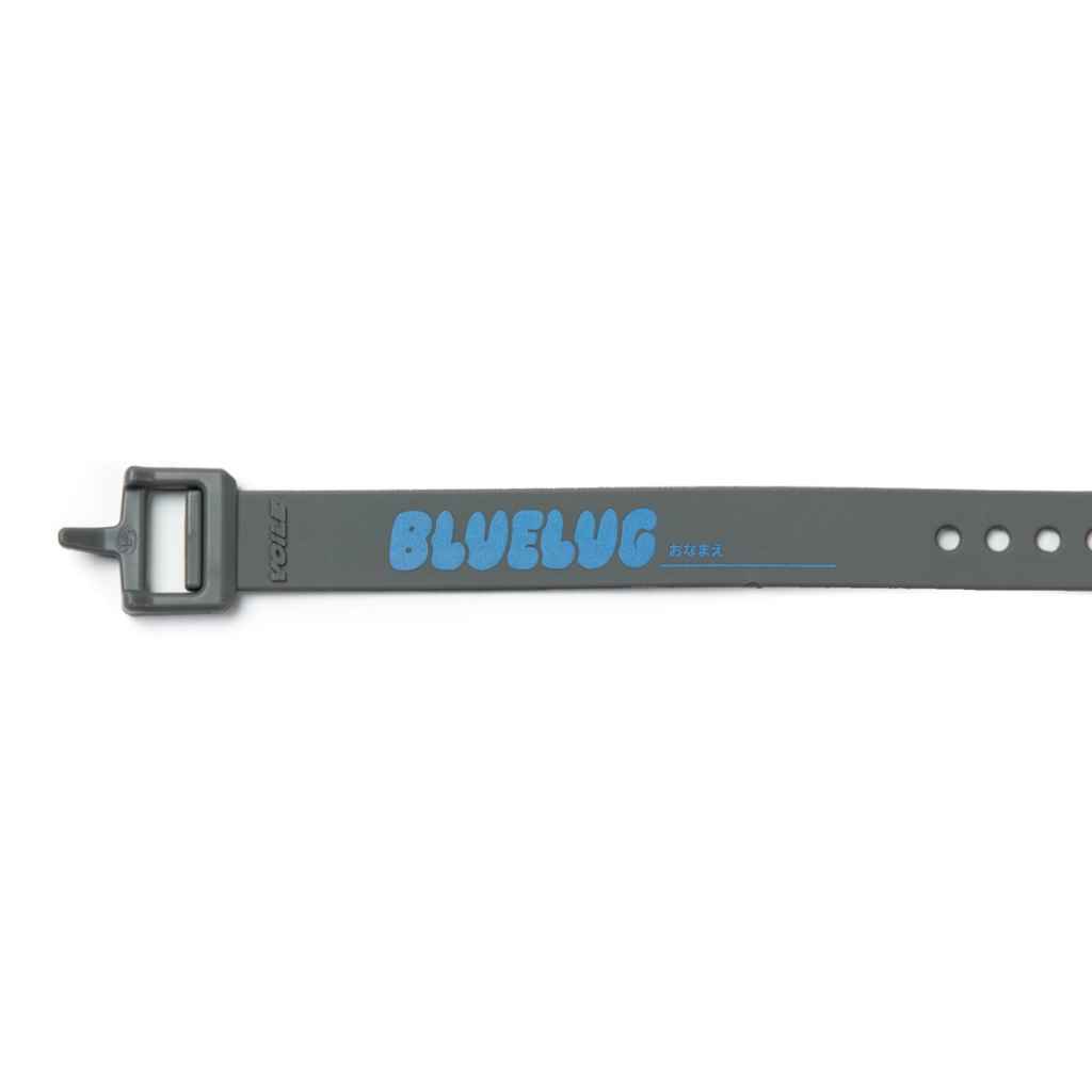 VOILE* nylon buckle strap BL special 15inch (gray/blue) - BLUE LUG