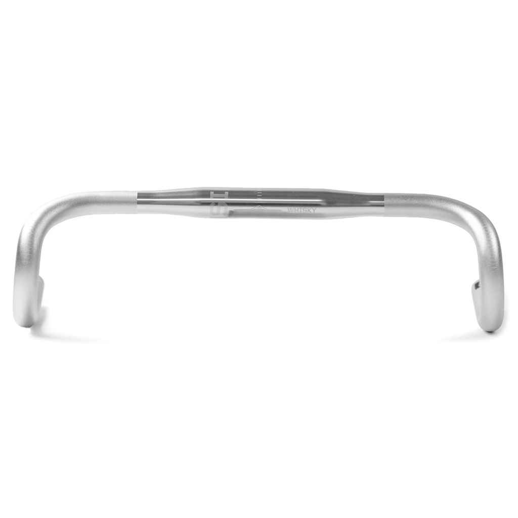 WHISKY* No.7 6F aluminum drop handlebar (silver) - BLUE LUG