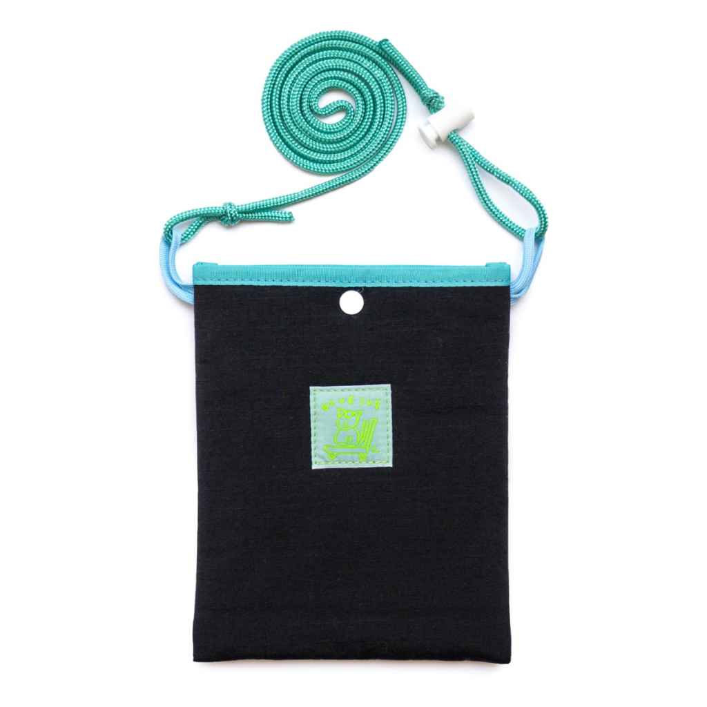 BLUE LUG* mini sacoche (padding rip black) - BLUE LUG ONLINE