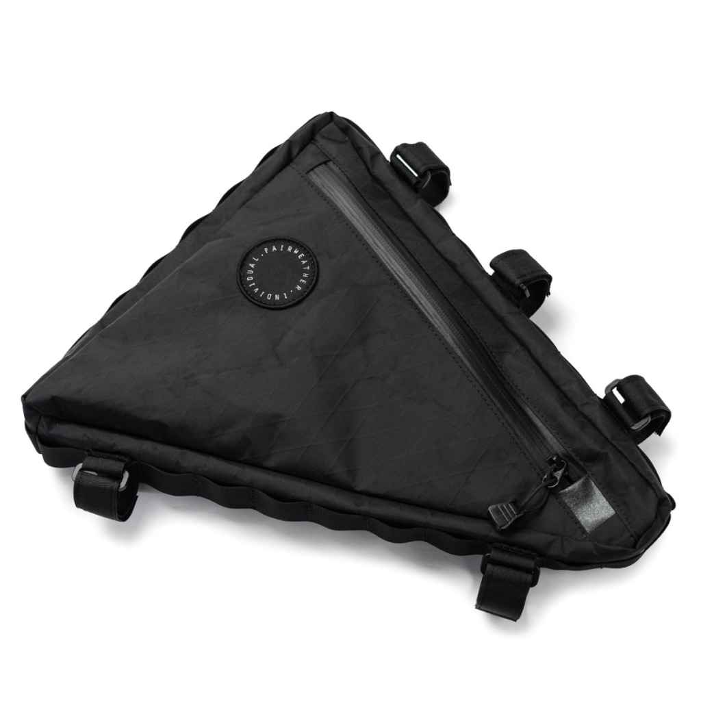 FAIRWEATHER* frame bag ADV (x-pac black) - BLUE LUG ONLINE STORE