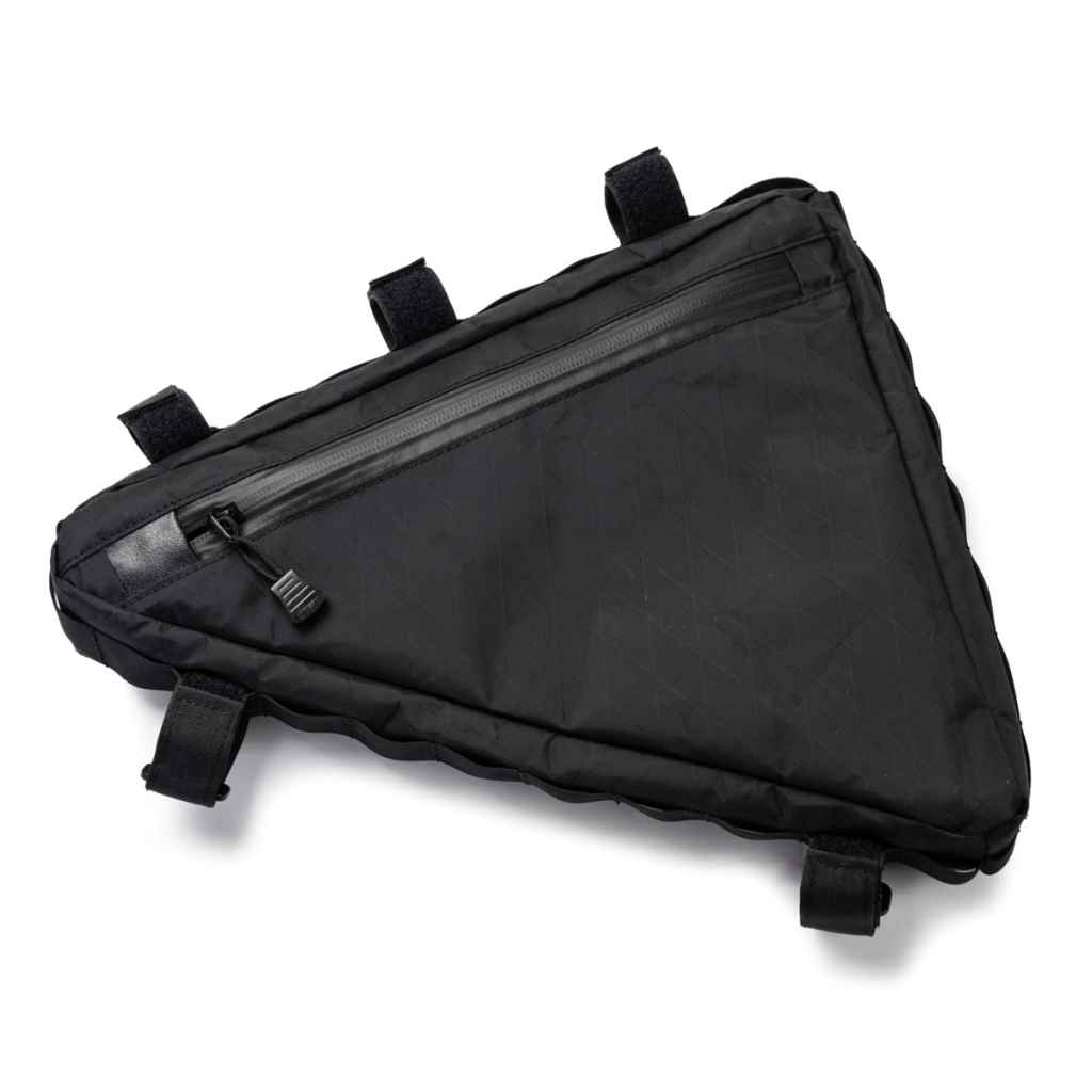 FAIRWEATHER* frame bag ADV (x-pac black) - BLUE LUG ONLINE STORE