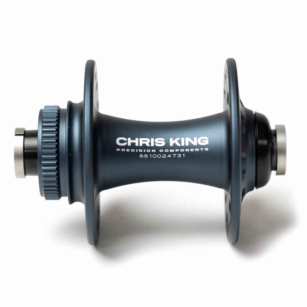 CHRIS KING* R45 disc road hub front (midnight/center lock