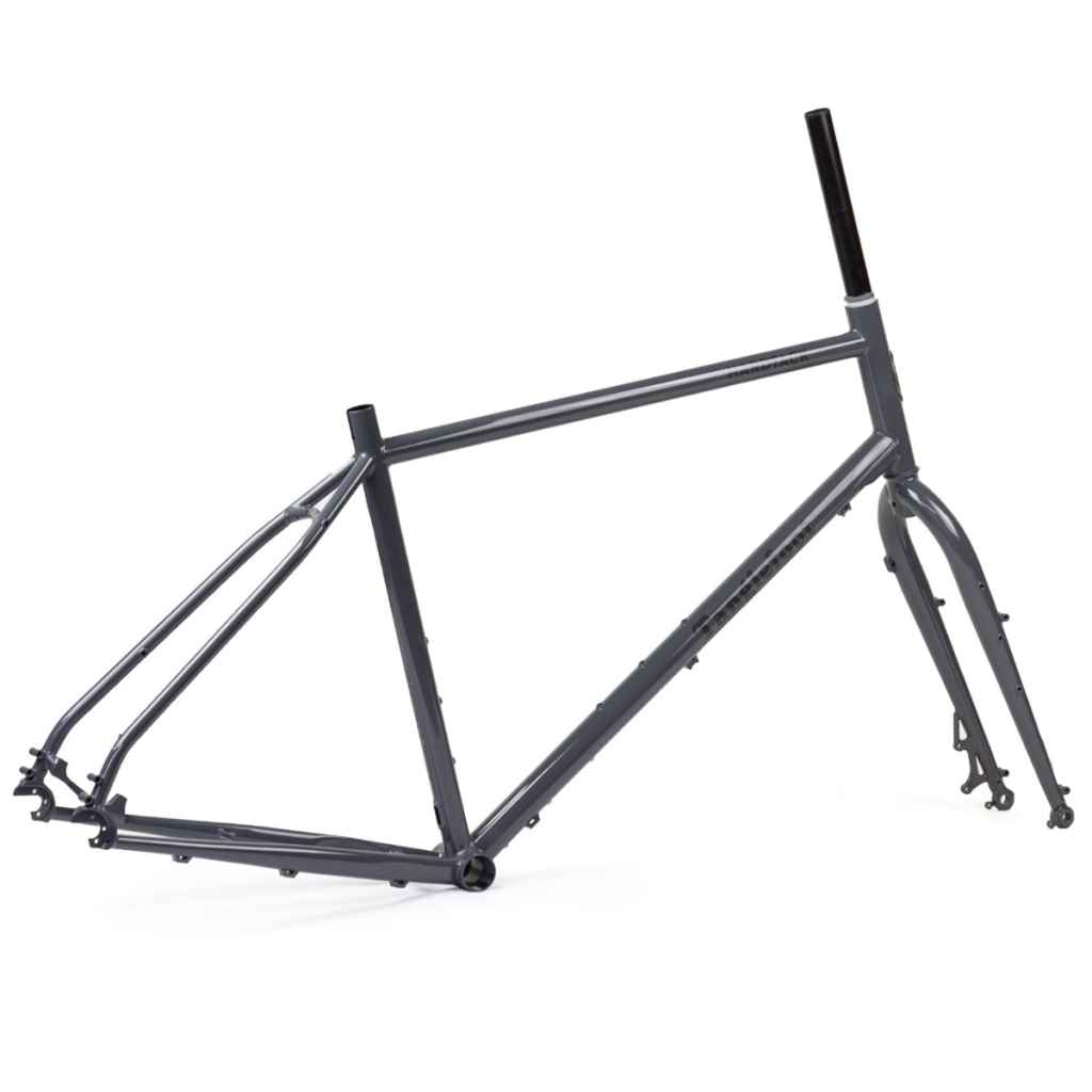 TANGLEFOOT* hardtack frame set (slate grey) - BLUE LUG