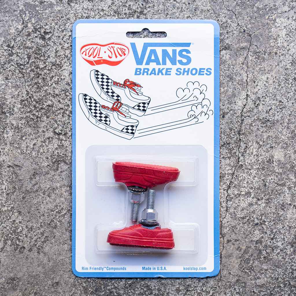 KOOL STOP* vans brake shoe (red) - BLUE LUG ONLINE STORE