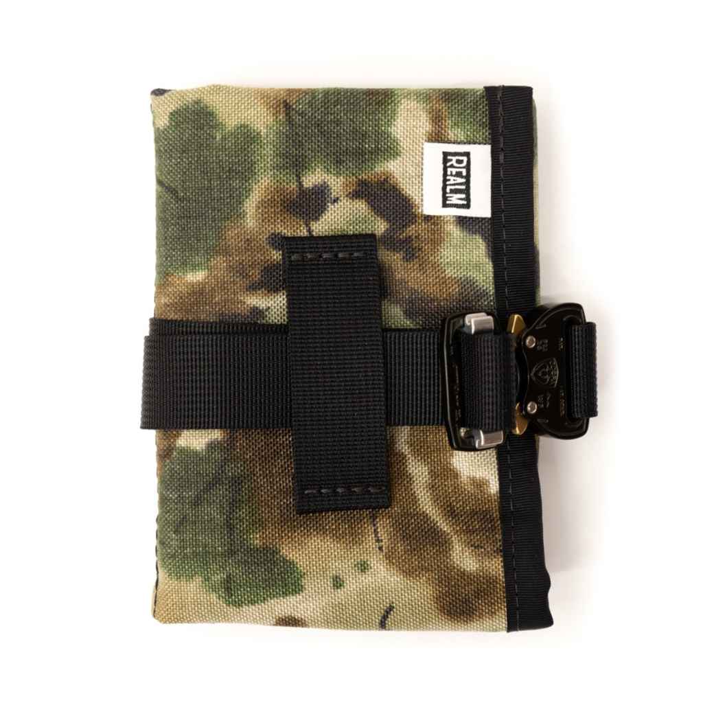 REALM* saddle tool roll cobra buckle (drip camo) - BLUE LUG ONLINE
