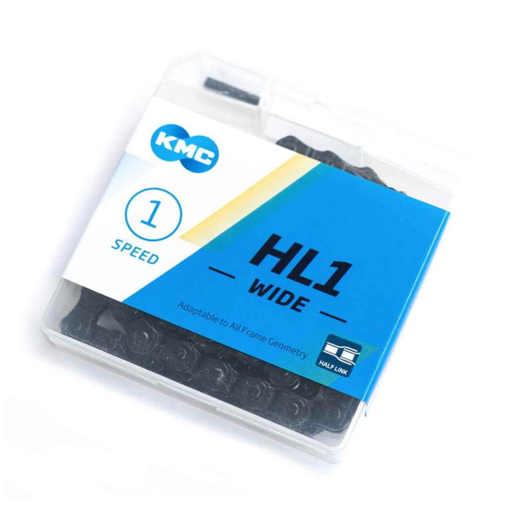 KMC* HL1 wide chain (black) - BLUE LUG ONLINE STORE