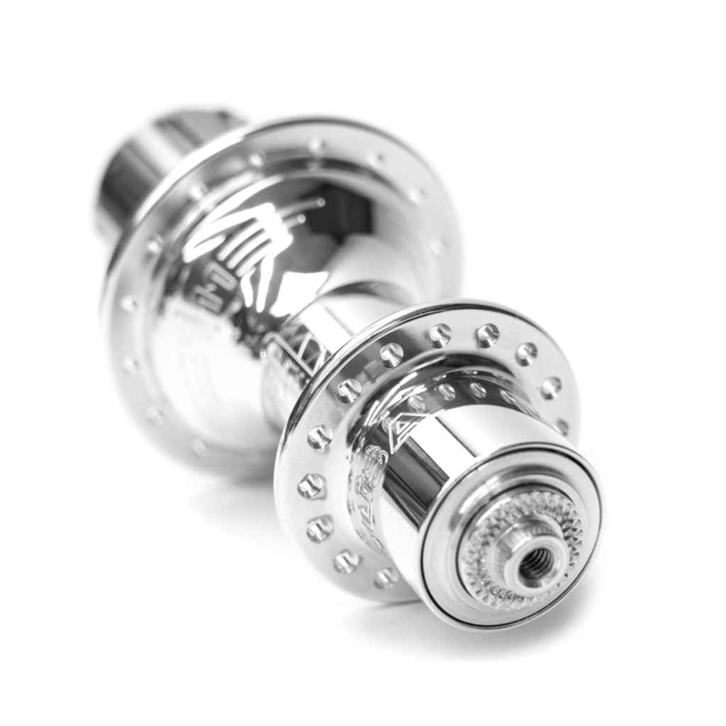 WHITE INDUSTRIES* T11 road hub rear (polish) - BLUE LUG