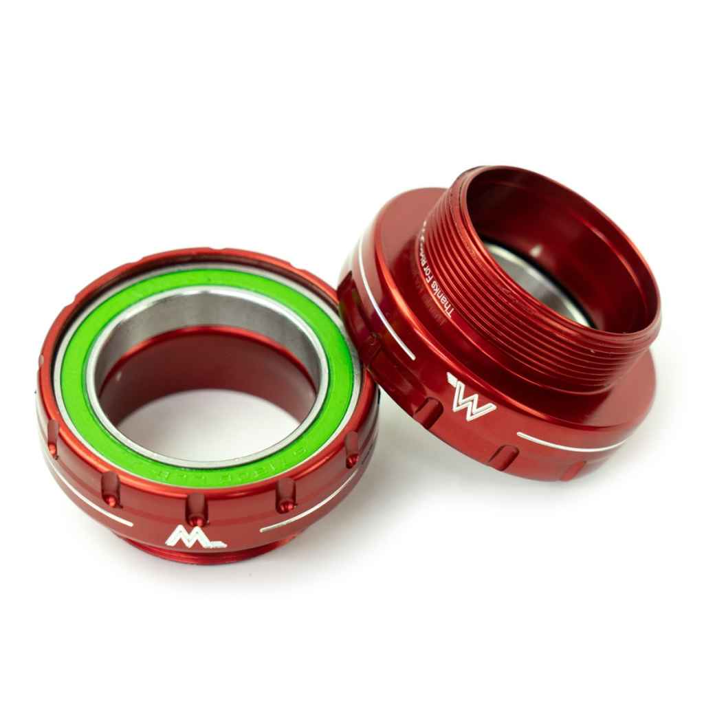 WHITE INDUSTRIES* BSA bottom brackets (red) - BLUE LUG
