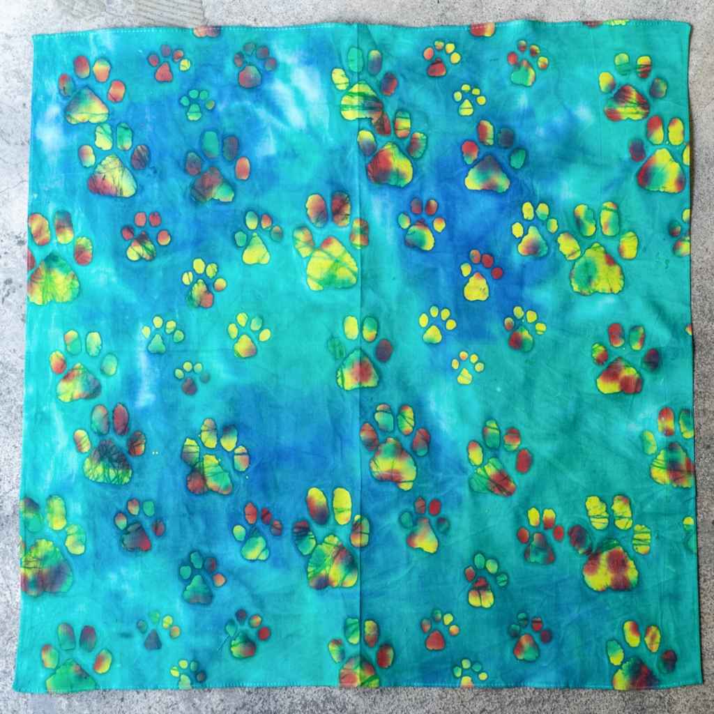 BL SELECT* bandana (batik paws) - BLUE LUG ONLINE STORE