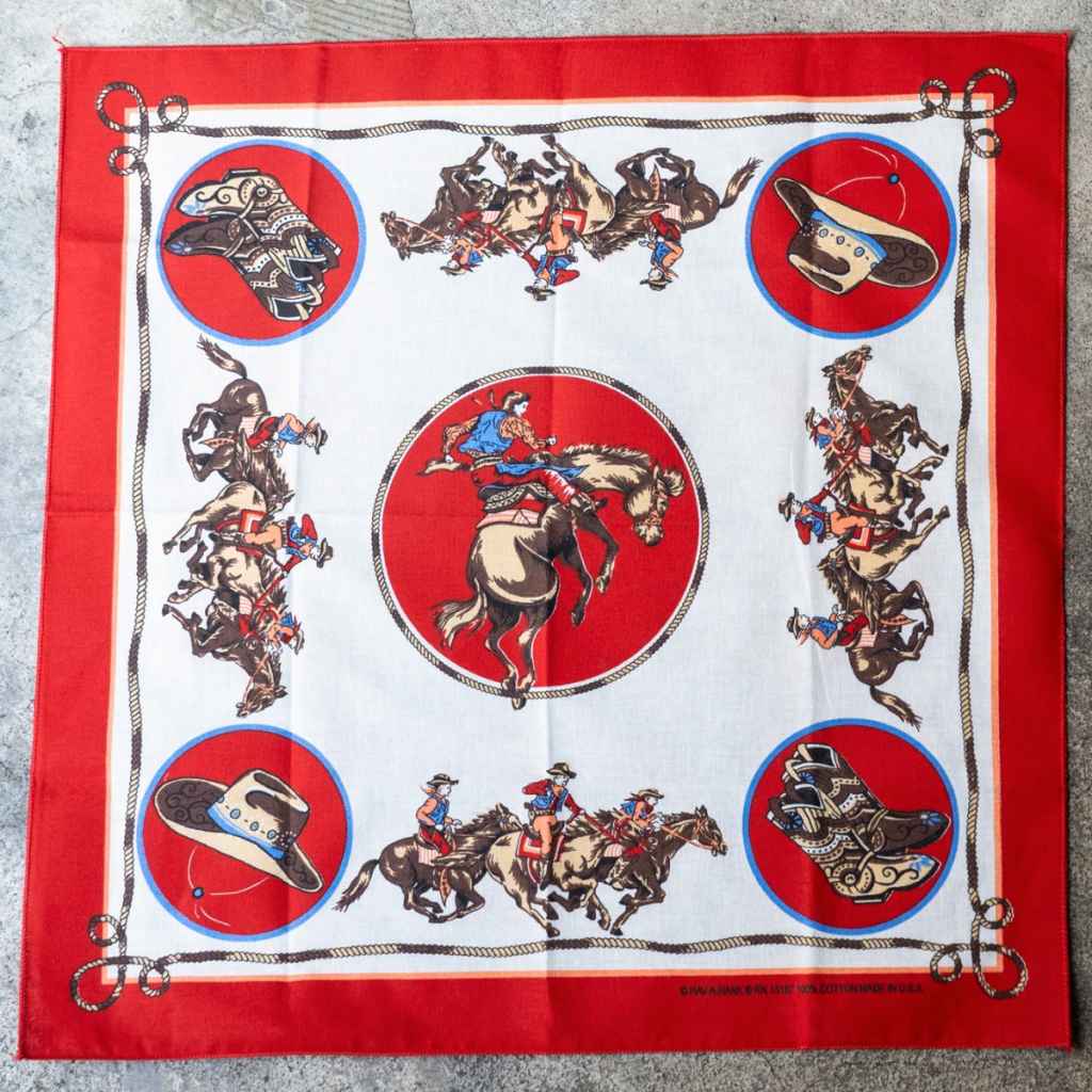 BL SELECT* bandana (rodeo) - BLUE LUG ONLINE STORE