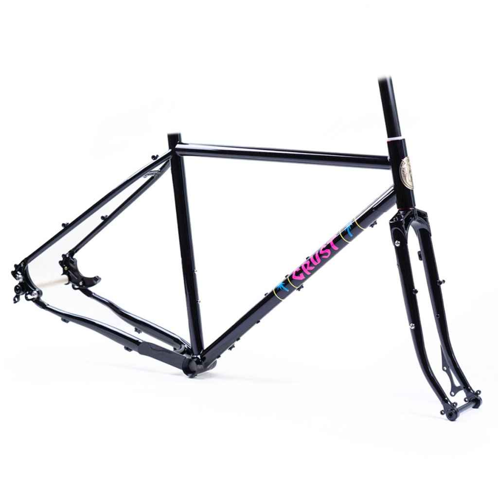 CRUST BIKES* evasion frame (galaxy black) - BLUE LUG ONLINE