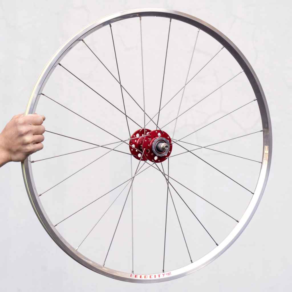 PHILWOOD ハブ× VELOCITY QUIL手組みホイール前後セット 自転車