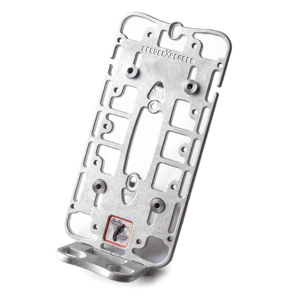 EERDER METAAL* utility platform MK6 (raw silver) - BLUE LUG ONLINE